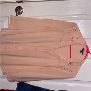 Pale Pink Button Down